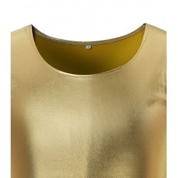 Shiny Metallic T-Shirt - ärmellose Weste
