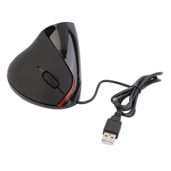 Vertikale optische Maus - USB verkabelt - 2400DPI - 2.4GH - ergonomisch