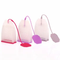 Silicone bags - strainer - tea infuserTheefilters