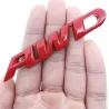 3D AWD - autosticker - chroomStickers