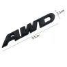 3D AWD - autosticker - chroomStickers