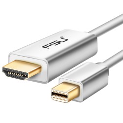 Mini DisplayPort DP zu HDMI Adapter - Kabel für Apple Macbook Pro Air - 1,8m 3m