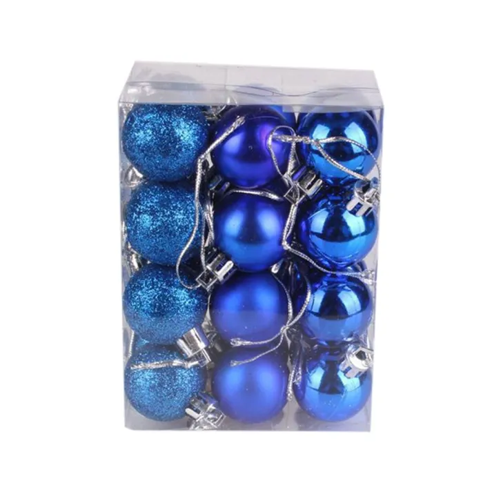 Christmas tree balls 24 piecesKerstmis