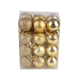 Christmas tree balls 24 piecesKerstmis