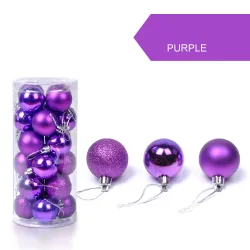 Christmas tree balls 24 piecesKerstmis