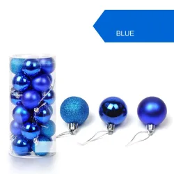 Christmas tree balls 24 piecesKerstmis