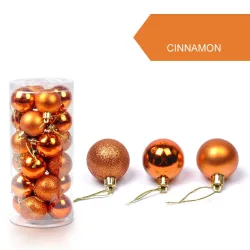 Christmas tree balls 24 piecesKerstmis
