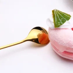Decorative spoon with music note for tea & coffee & desserts - stainless steelBestek