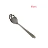 Skull shaped stainless steel spoon for tea & coffee & dessertsBestek