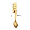 Decorative stainless steel teaspoons for tea & coffee & dessertsBestek