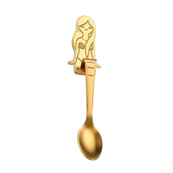 Decorative stainless steel teaspoons for tea & coffee & dessertsBestek