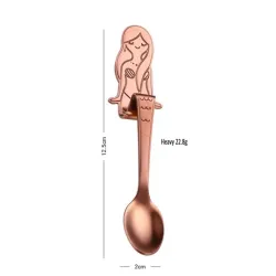 Decorative stainless steel teaspoons for tea & coffee & dessertsBestek
