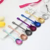 Stainless steel teaspoon with guitar for tea & coffee & dessertsCutlery