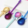 Stainless steel teaspoon with guitar for tea & coffee & dessertsCutlery