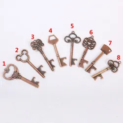 Key shaped bottle opener - vintage keychainBar producten