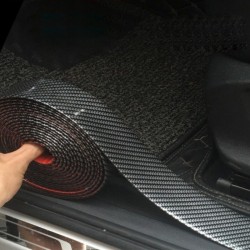 5D Kohlefaser Auto Aufkleber Streifen - Türschwellenschutz