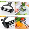 Multifunctional 360 degree rotary kitchen tool - peeler for vegetables & fruits - grater - slicerKeukenmessen