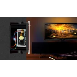Luxury wall light switch with touch sensor - crystal glass - 2gang & 1 waySchakelaars