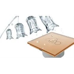 Luxury wall light switch with touch sensor - crystal glass - 2gang & 1 waySchakelaars