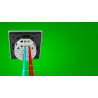Luxury wall light switch with touch sensor - crystal glass - 2gang & 1 waySchakelaars