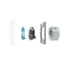 Luxury wall light switch with touch sensor - crystal glass - 2gang & 1 waySchakelaars