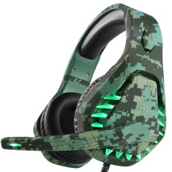 3.5mm gaming headset - headphones with microphone & Led light
