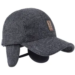 Winter baseball cap met oorkleppenHoeden & Petten
