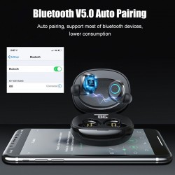 8D 5.0 Bluetooth draadloze oortelefoons - aanraakbediening - handsfree headsetOor- & hoofdtelefoons