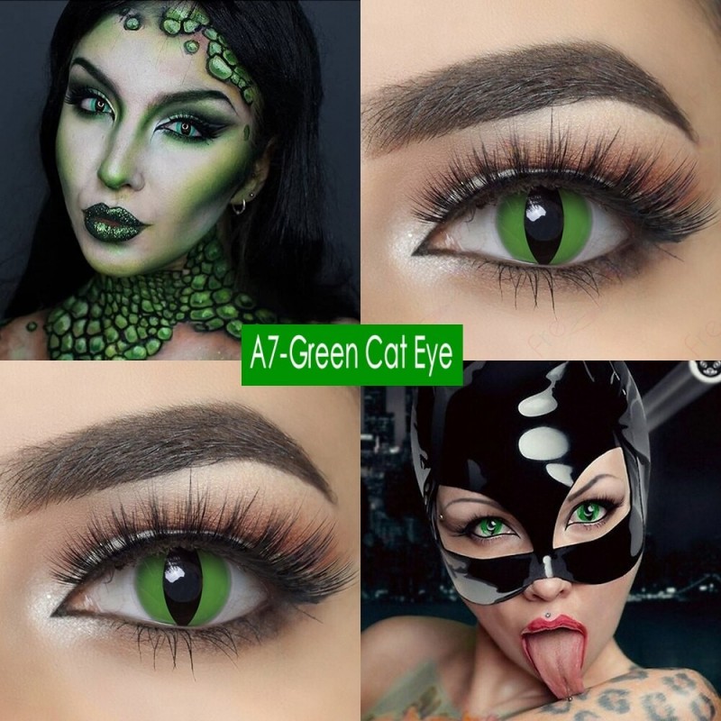 Halloween cat eye - contact lensesHalloween & feest