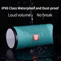 Bluetooth speaker - portable wireless mini column - 3D 10W - FM TF cardBluetooth Luidsprekers
