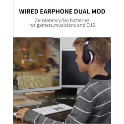 MH7 draadloze hoofdtelefoon - Bluetooth-headset - opvouwbaar - microfoon - TF-kaartOor- & hoofdtelefoons