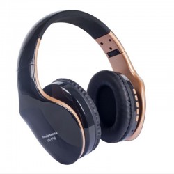 Drahtlose Bluetooth Kopfhörer - Geräuschunterdrückung - faltbar - Stereo Bass - einstellbare Kopfhörer mit Mikrofon