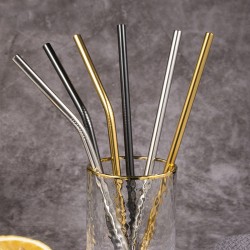 Reusable - stainless steel drinking strawsBar producten
