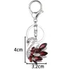 Crystal swan - keychainSleutelhangers