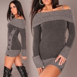 Cotton & wool - long warm sweaterHoodies & Truien
