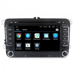 Android 8.0 Quad Core DVD GPS - Autoradio für Volkswagen VW Skoda Octavia Golf 5 6 Touran Passat B6 Jetta Polo Tiguan