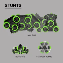 4WD electric RC car - crawler - remote control - radio controlled drive - toyCars