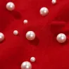 Elegant wool beret with pearls - hatPetten & Hoeden