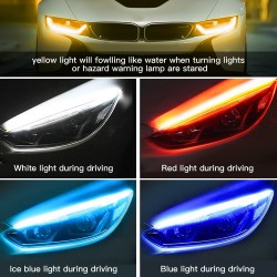 DRL car turn lights - flexible LED strip - waterproof 2 piecesLED strips