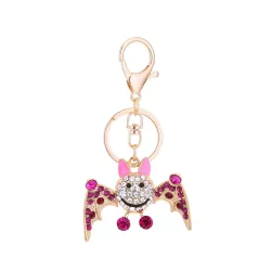 Crystal smiling bat - keyringKeyrings