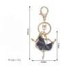 Dancing crystal ballerina - keyringKeyrings