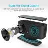 DOSS SoundBox - 2 * 6W - Bluetooth-luidspreker - aanraakbediening - draadloos - stereogeluid - bas - ingebouwde microfoonBlue...