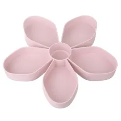 Petal-vormige snack box lade - roterend - voedsel opslagOpslag
