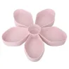 Petal-vormige snack box lade - roterend - voedsel opslagOpslag