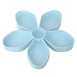 Petal-vormige snack box lade - roterend - voedsel opslagOpslag