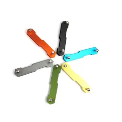 Sleutelhouder - aluminium clip - organizer - sleutelhangerSleutelhangers