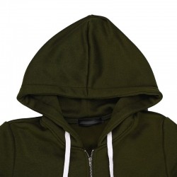 Casual BTS hoodie zipper long and coat - sweatshirt - jacket- women plus size 5XLJassen
