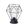 Vintage wrought iron lantern - night light - LED table lampVerlichting