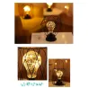 Vintage wrought iron lantern - night light - LED table lampVerlichting