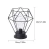 Vintage wrought iron lantern - night light - LED table lampVerlichting
